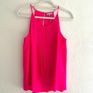 Naked Zebra Hot Pink Top; Medium